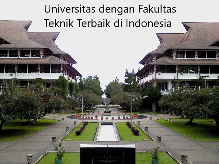 Inilah 4 Rekomendasi Universitas dengan Fakultas Teknik Terbaik di Indonesia